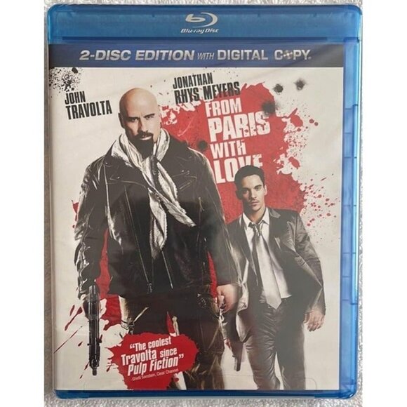 From Paris with Love (Blu-ray) - John Travolta, Jonathan Rhys Meyers - New - Picture 1 of 3